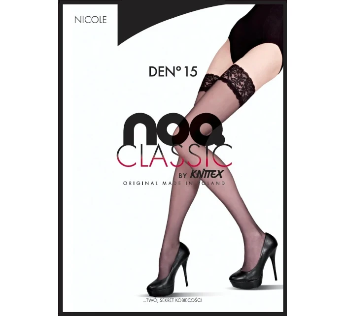 Samodržící punčochy Knittex Nicole 15 den