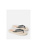 Japonki męskie RIP CURL Icons Of Surf Bloom Open Toe beżowe