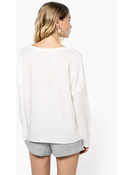 K 471 Dámská oversize mikina model 22509627 off white - Kariban