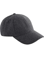 Beechfield B 619 6 panelová kšiltovka "Wool Blend" 53.0619 charcoal Beechfield B 619 6 panelová kšiltovka "Wool Blend" 53.0619 charcoal