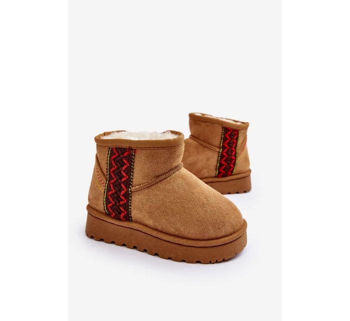 Dětské zateplené sněhule Camel Leonora Dětské zateplené sněhule Camel Leonora