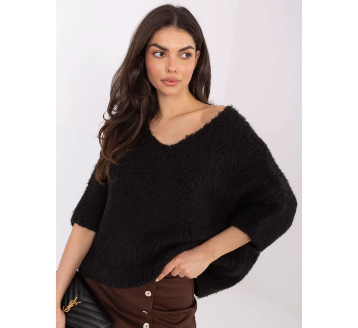 Sweter IT SW model 21766130 czarny - FPrice Sweter IT SW model 21766130 czarny - FPrice