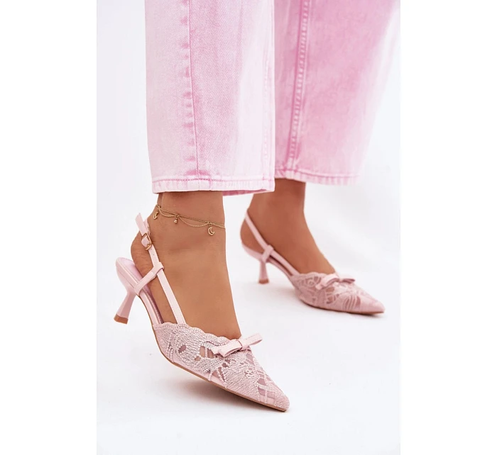 Sandály na podpatku  model 226927 Step in style