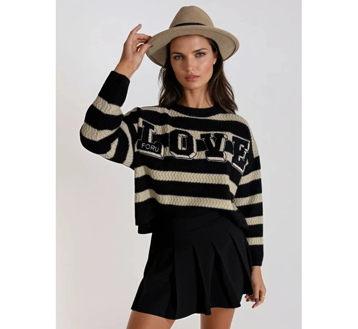 CHLOE dámský svetr černý FashionStreet MY1973 CHLOE dámský svetr černý FashionStreet MY1973