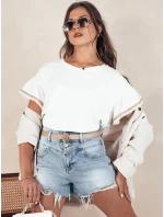 Dámské džínové šortky HOTSHORT modré FashionStreet SY0366