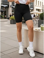 Dámské cyklistické šortky s vysokým pasem černé FashionStreet SY0573 Dámské cyklistické šortky s vysokým pasem černé FashionStreet SY0573