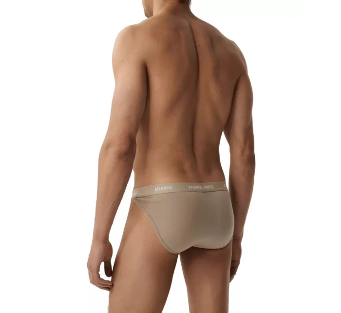 Pánská tanga 3 pack model 21281166 beige - Atlantic