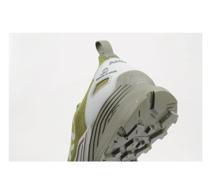 Aku pánské outdoorové trekové boty Aira pohodlné turistické zelené šedé