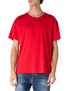 Pánské tričko Hugo Laze T-Shirt Open Pink (50525236-693)