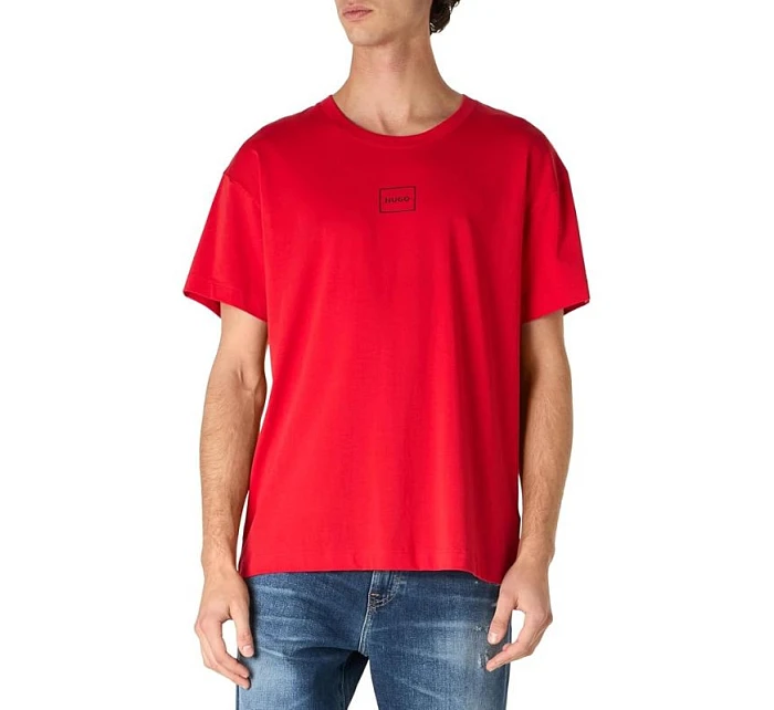 Pánské tričko Hugo Laze T-Shirt Open Pink (50525236-693) Pánské tričko Hugo Laze T-Shirt Open Pink (50525236-693)