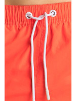Pánské plážové šortky KMB-199 oranžová - Atlantic
