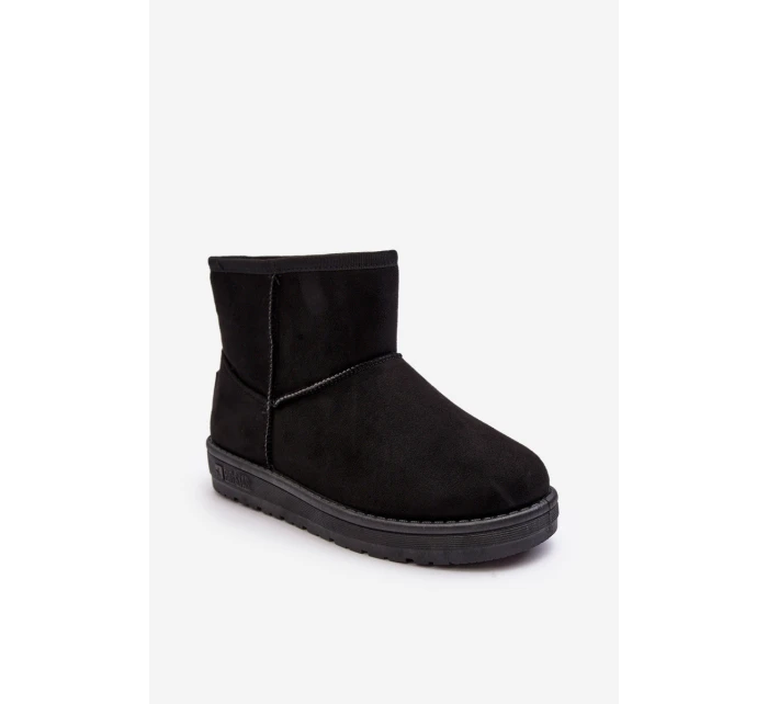 Dámské zimní boty s z kožešiny černé Big Star model 21637220 - Big Star Shoes