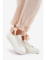 Dámské Tenisky Na Platformě Z Eko Kůže Big Star RR274A295 Bílé Dámské Tenisky Na Platformě Z Eko Kůže Big Star RR274A295 Bílé