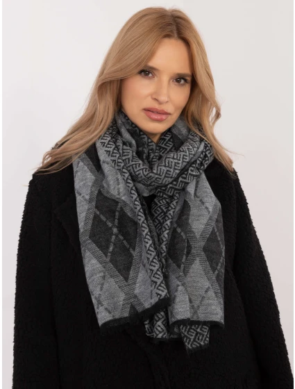 Závoj AT CH 12301.82P šedý černý