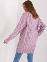 Sweter AT SW 2367 1.35P jasny fioletowy