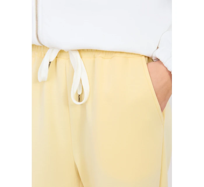 Spodnie IT SP model 21902599 jasny żółty - FPrice Spodnie IT SP model 21902599 jasny żółty - FPrice