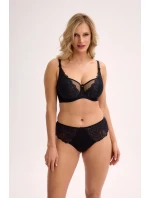 JESSIA 1229 BLACK SOFT BALCONETTE BRA