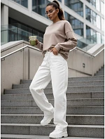 UZORI dámská mikina béžová FashionStreet BY1285