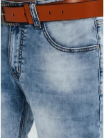 Pánské modré džínové šortky s páskem Dstreet model 21989939 - FashionStreet