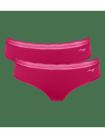 sloggi GO Blush Hipster 2P - Berry - SLOGGI Berry - SLOGGI sloggi GO Blush Hipster 2P - Berry - SLOGGI Berry - SLOGGI
