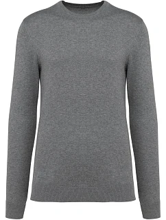 Kariban PK 900 Pánský svetr Supima® 20.0900 grey heather