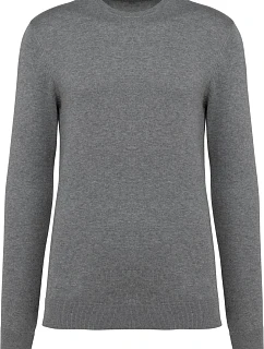 Kariban PK 900 Pánský svetr Supima® 20.0900 grey heather