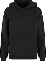 Build your Brand BY 289 Dámská oversize mikina s kapucí "Fluffy" 56.0289 black