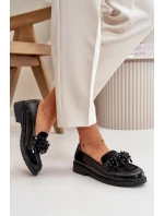 Dámské mokasíny S.Barski černé model 21672362 - D&A