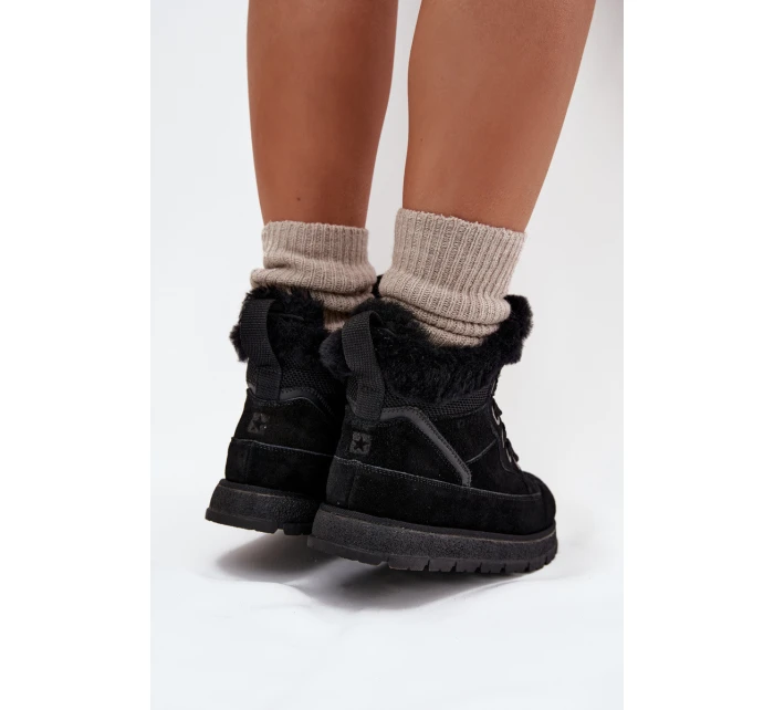 Dámské Zimní Boty Na Platformě S Kožíškem Big Star model 21705939 Černé - Big Star Shoes