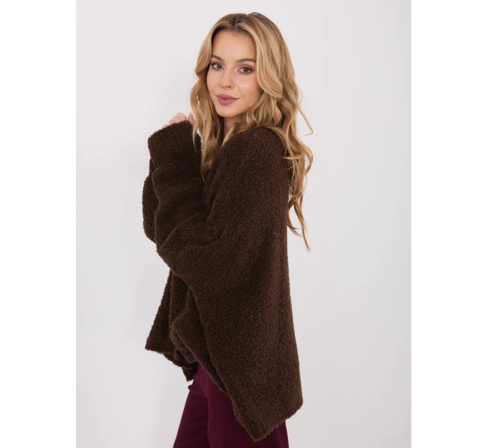 Jumper CH SW 72981.05P tmavě hnědý Jumper CH SW 72981.05P tmavě hnědý