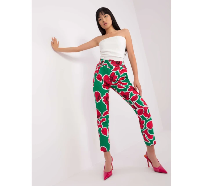 Kalhoty DHJ SP 12787E.13 zelených