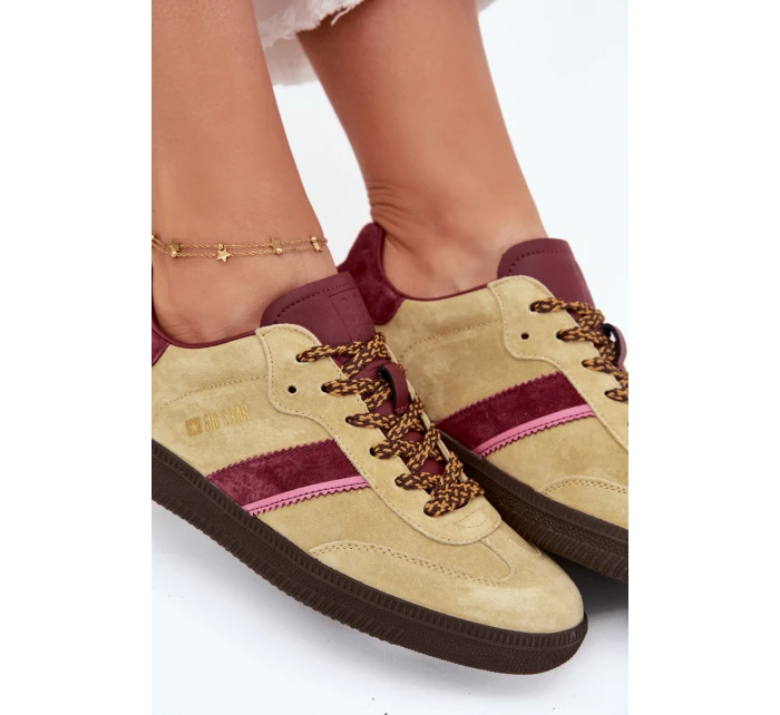 Dámské semišové tenisky Big Star HI-POLY SYSTEM – limetkové Dámské semišové tenisky Big Star HI-POLY SYSTEM – limetkové