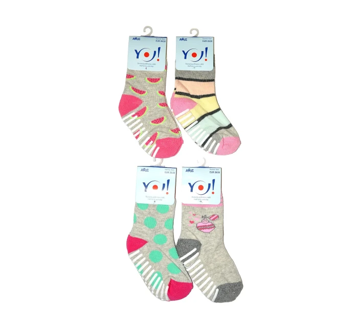 Skarpety YO! Girls ABS SK 20 model 19022323 - Yoclub Skarpety YO! Girls ABS SK 20 model 19022323 - Yoclub