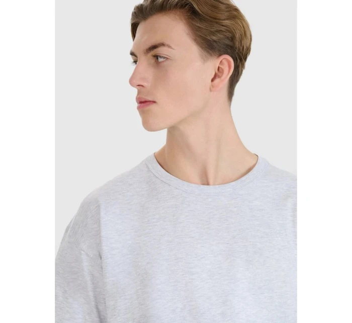 Oversize hladké unisex tričko model 21433502 - 4F