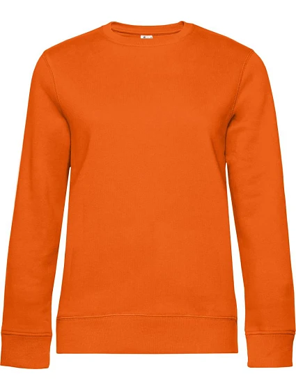 B&C QUEEN Crew Neck_° Dámská mikina 01.W01Q pure orange B&C QUEEN Crew Neck_° Dámská mikina 01.W01Q pure orange