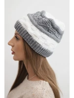 Čepice s rolováním Magda K293 camel