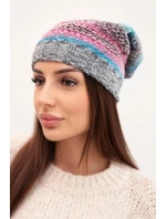 Čepice s fleecem  růžová model 21878029 - K-Fashion