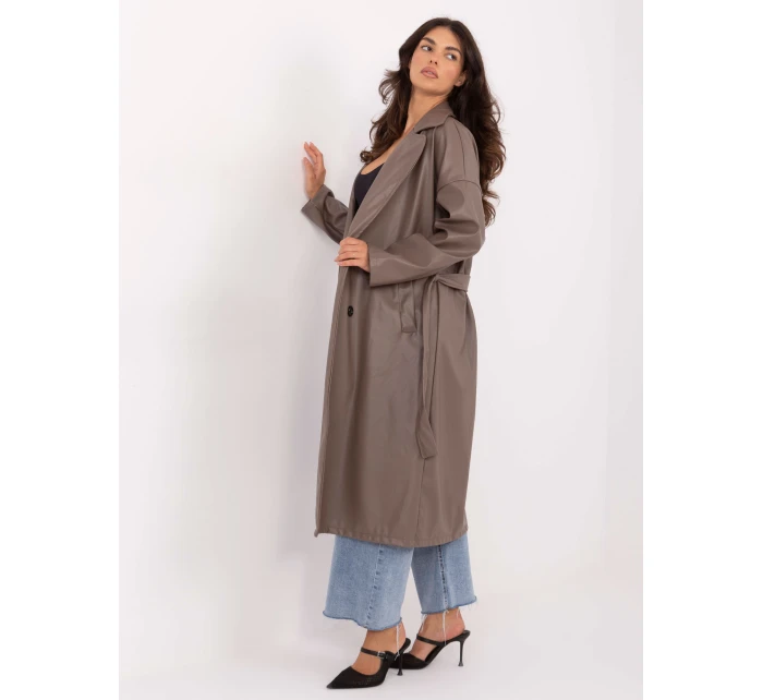 Płaszcz IT PL model 21488767 szaro beżowy - FPrice