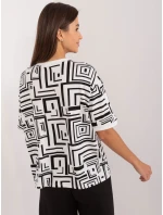 Bluzka LK BZ model 20148874 ecru - FPrice Bluzka LK BZ model 20148874 ecru - FPrice