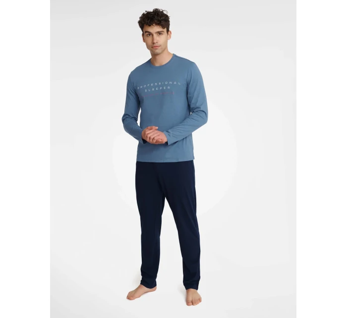 Pyžamo Insure 40963-55X Modrá a tmavě modrá - Henderson