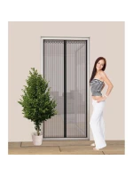 LAMELOVÁ MOSKYTIÉRA 100X220 CM SE ZAPÍNÁNÍM NA MAGNETY