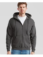 Classic Hooded Sweat Jacket Mikina s kapucí model 22534302 dark heather grey - Fruit of the Loom Classic Hooded Sweat Jacket Mikina s kapucí model 22534302 dark heather grey - Fruit of the Loom
