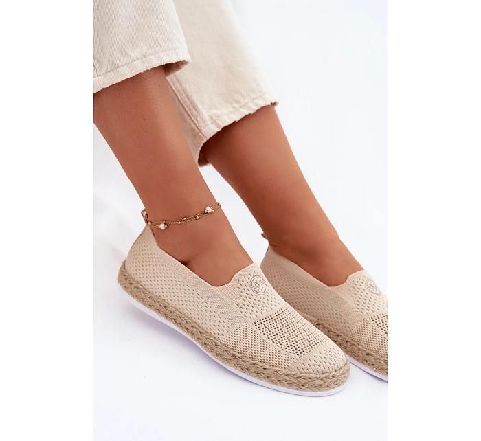 Dámské espadrilky Vinceza Béžové Dámské espadrilky Vinceza Béžové