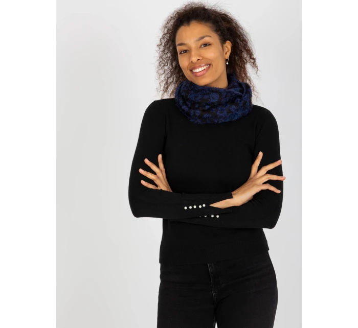 Tunelová šála AT KM ENEC model 17892670 tmavě modrá - FPrice Tunelová šála AT KM ENEC model 17892670 tmavě modrá - FPrice