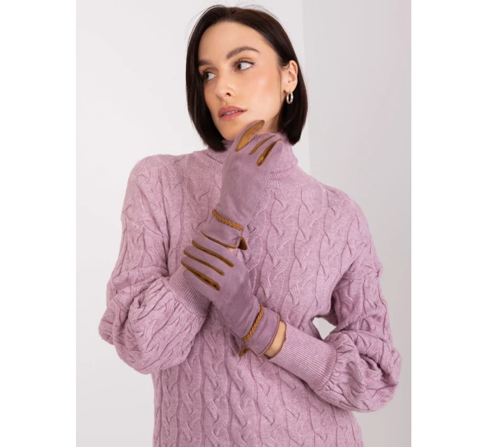 Rukavice AT RK 238601.31P tmavě fialová