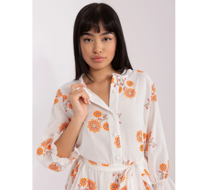 Šaty LK SK 509346.85 oranžová Šaty LK SK 509346.85 oranžová