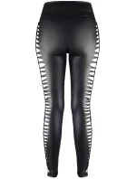 Dámské sexy kalhoty V-9196 Černá - Axami