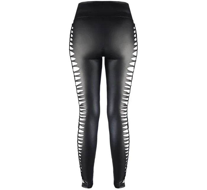 Dámské sexy kalhoty V-9196 Černá - Axami