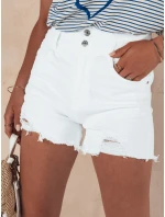 Dámské džínové šortky white model 21977994 - Dstreet Dámské džínové šortky white model 21977994 - Dstreet