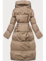 Béžová dámská zimní  bunda model 21244489 - J.STYLE